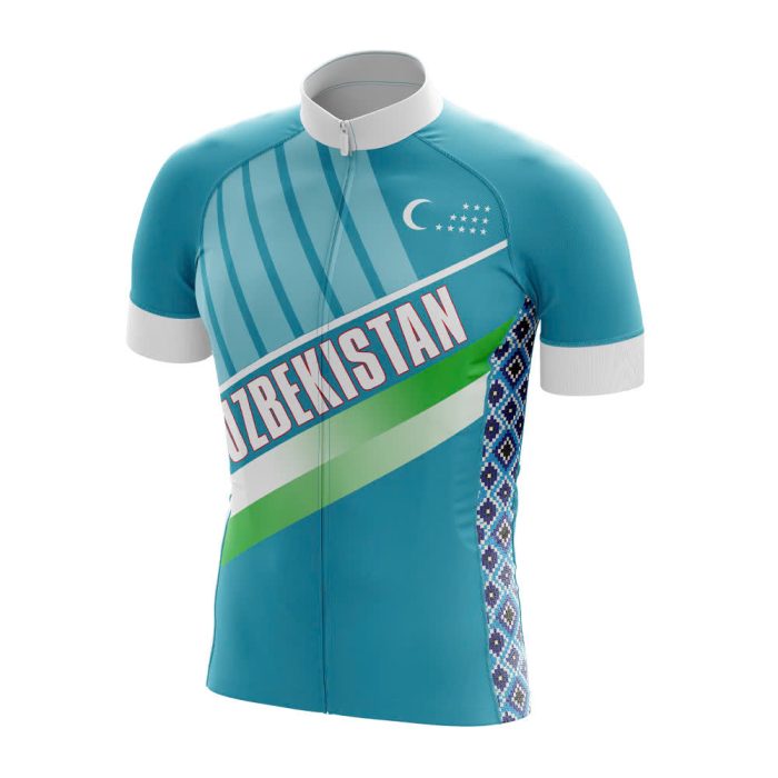 Uzbekistan Cycling Jersey - Image 2