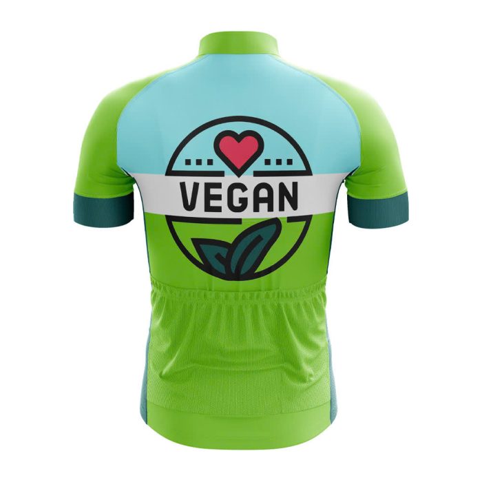 Vegan Love Cycling Jersey - Image 2