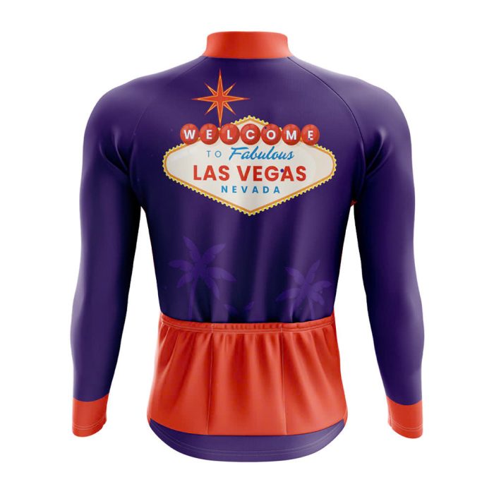 Welcome to Vegas Long Sleeve Cycling Jersey - Image 2